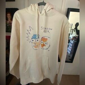 Rick & Morty Limited Edition Cream Season 6 Hoodie